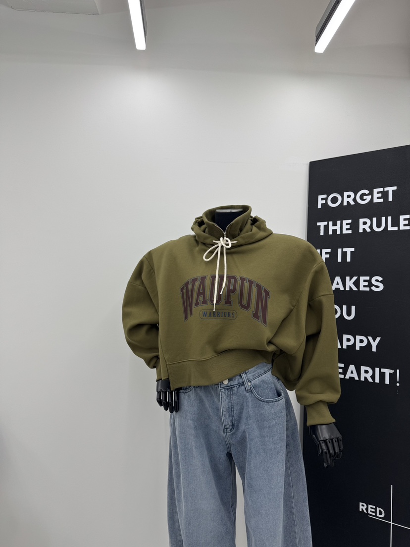 RED-A韓國直郵㊣女裝新款職業時尚推薦人氣25秋冬衛衣加絨RED-A衛衣