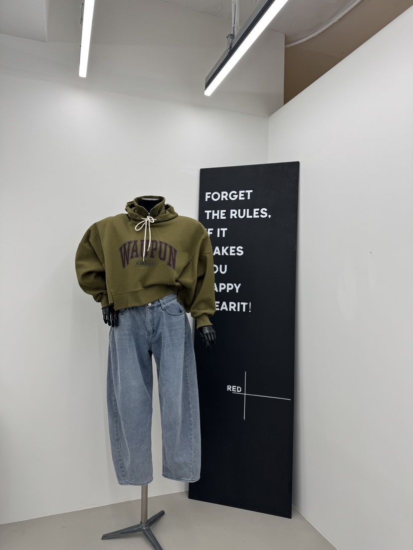 RED-A韓國直郵㊣女裝新款職業時尚推薦人氣25秋冬衛衣加絨RED-A衛衣