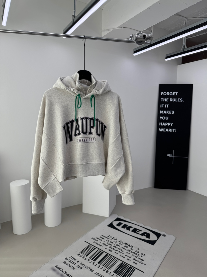 RED-A韓國直郵㊣女裝新款職業時尚推薦人氣25秋冬衛衣加絨RED-A衛衣圖色1