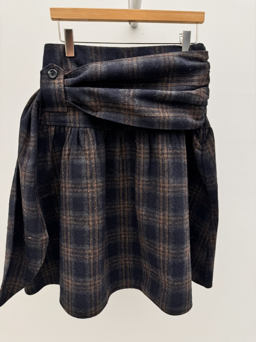 THORE東大門㊣代購女裝新款休閑職業時尚熱賣推薦人氣25秋冬短裙THORE短裙圖色2