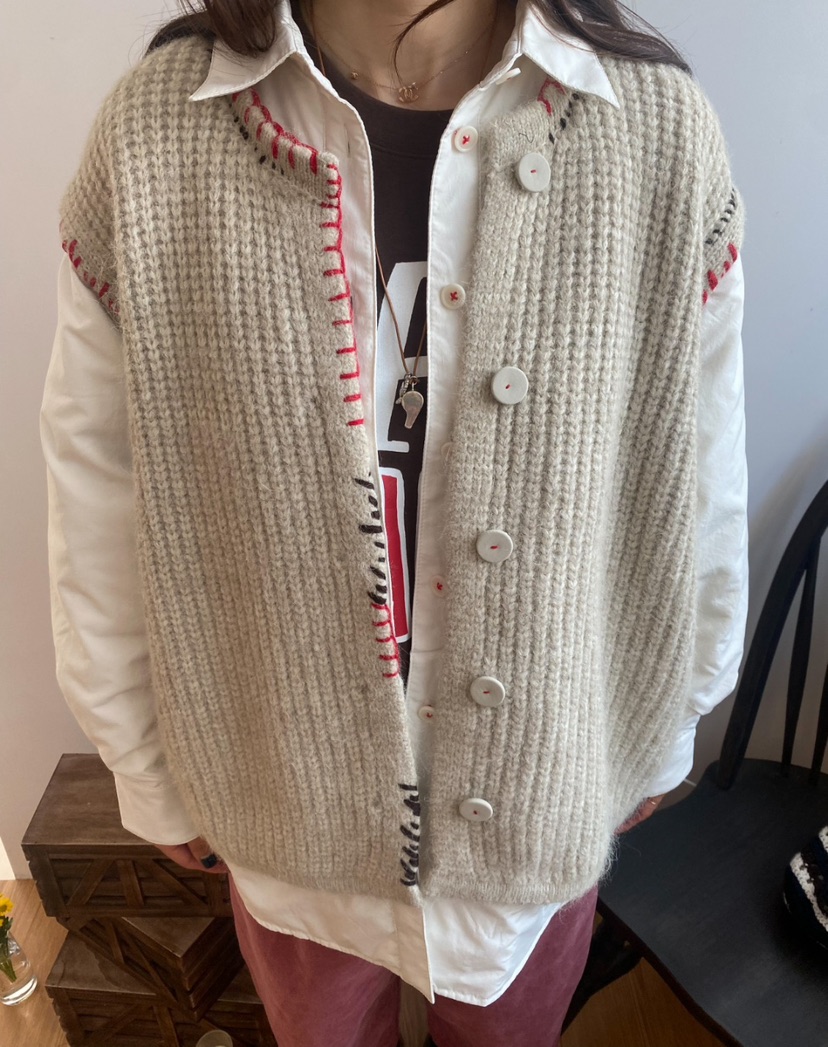 YESFREE東大門㊣代購女裝新款推薦熱賣職業人氣休閑25秋冬馬甲YESFREE馬甲