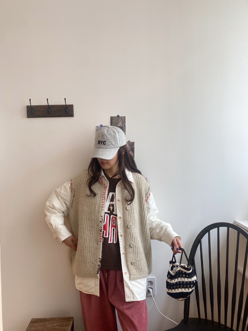 YESFREE東大門㊣代購女裝新款推薦熱賣職業人氣休閑25秋冬馬甲YESFREE馬甲