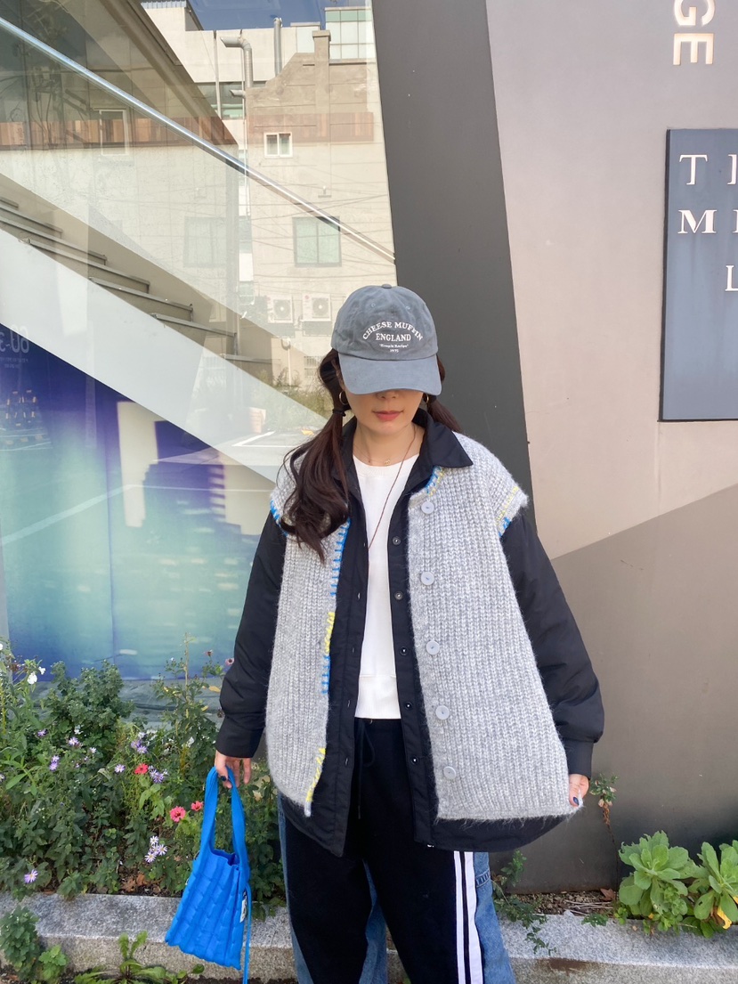 YESFREE東大門㊣代購女裝新款推薦熱賣職業人氣休閑25秋冬馬甲YESFREE馬甲