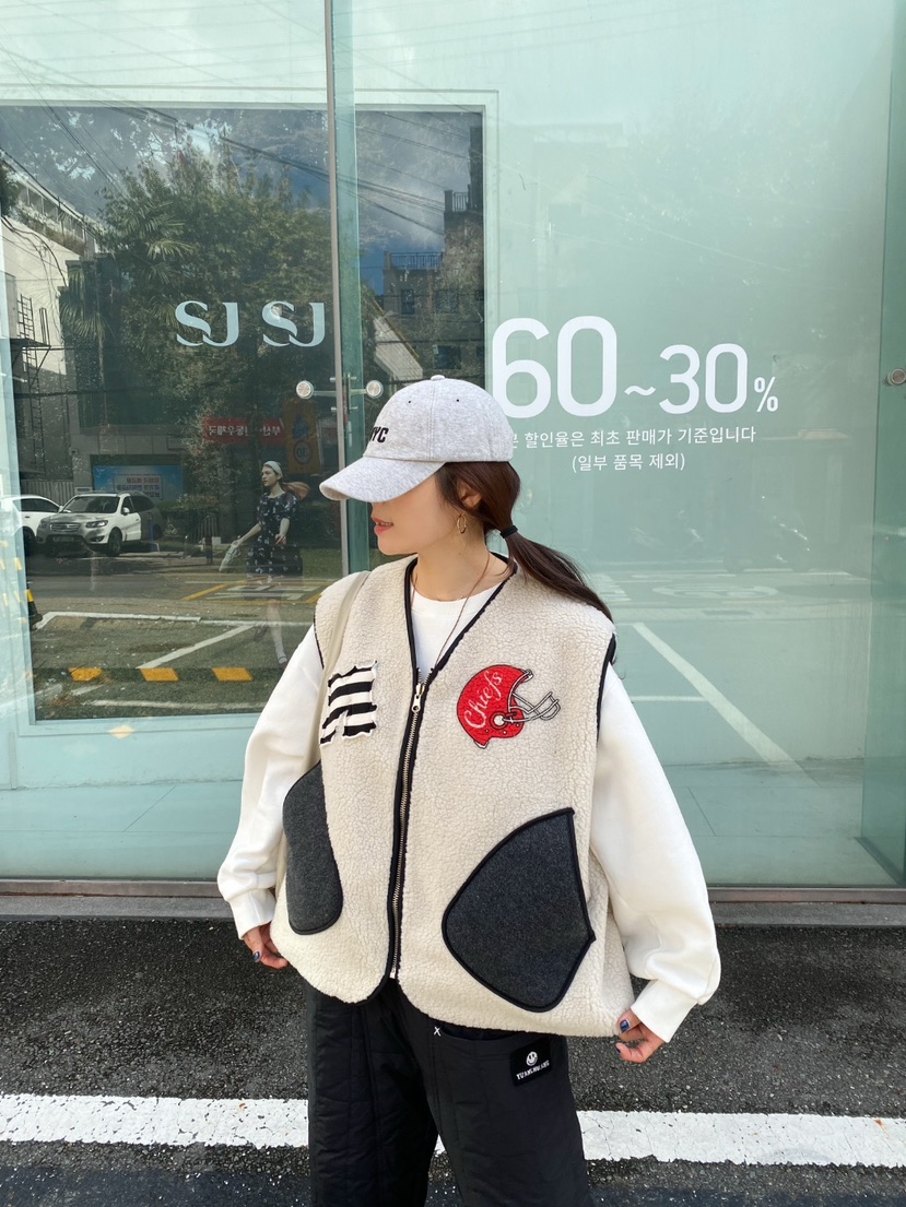 YESFREE東大門㊣代購女裝新款時尚熱賣推薦職業人氣馬甲雙面YESFREE馬甲