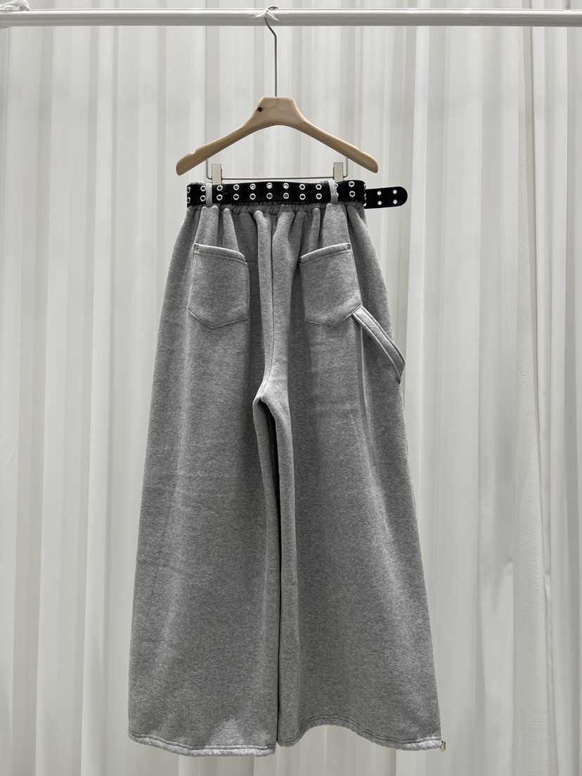 IF YOU SAY SO東大門㊣實拍女士新品職業休閑褲含腰帶加絨IF YOU SAY SO休閑褲