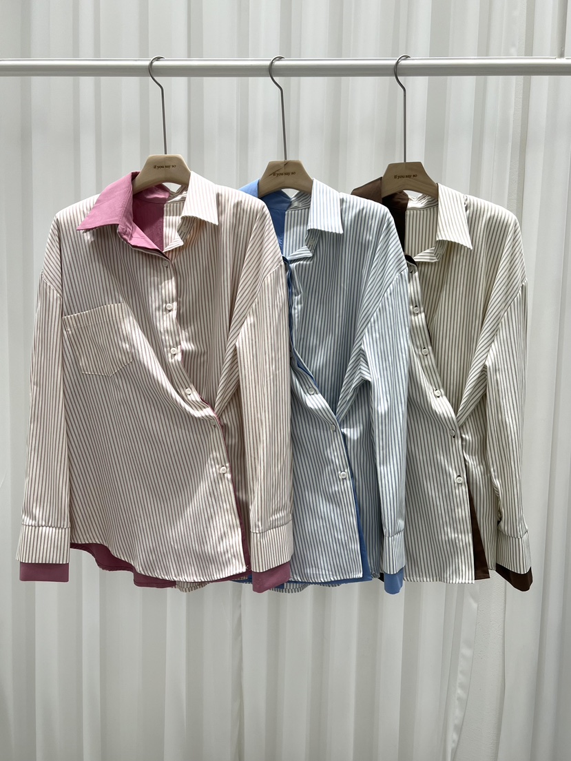 IF YOU SAY SO韓國代購㊣女裝新品人氣休閑職業襯衫蕾絲衫IF YOU SAY SO襯衫/蕾絲衫