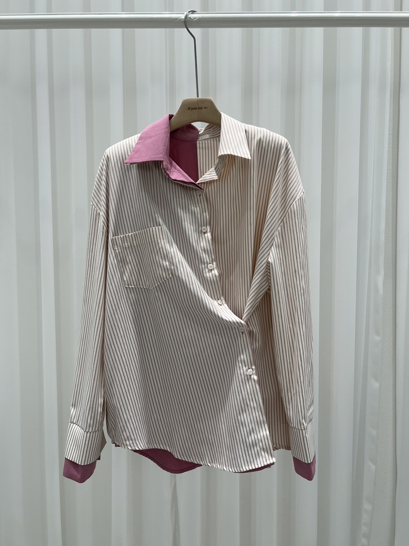 IF YOU SAY SO韓國代購㊣女裝新品人氣休閑職業襯衫蕾絲衫IF YOU SAY SO襯衫/蕾絲衫圖色3