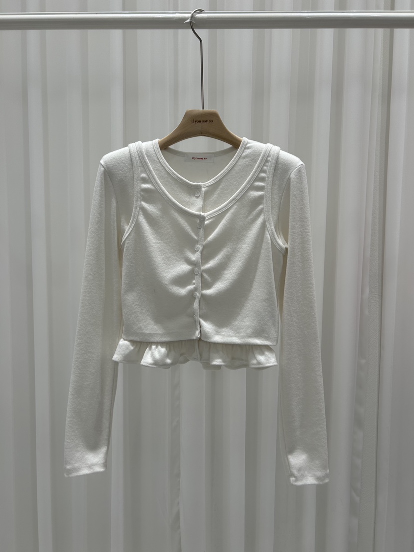 IF YOU SAY SO東大門㊣代購女士新款人氣熱賣套裝兩件套IF YOU SAY SO套裝圖色2