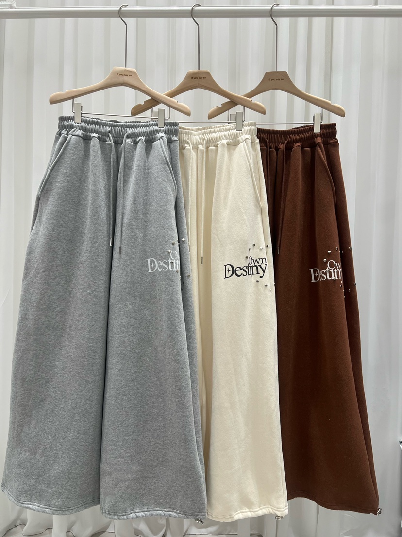 IF YOU SAY SO東大門㊣代購女士新品人氣休閑褲加絨羊毛IF YOU SAY SO休閑褲