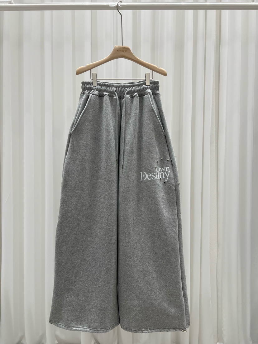 IF YOU SAY SO東大門㊣代購女士新品人氣休閑褲加絨羊毛IF YOU SAY SO休閑褲圖色2