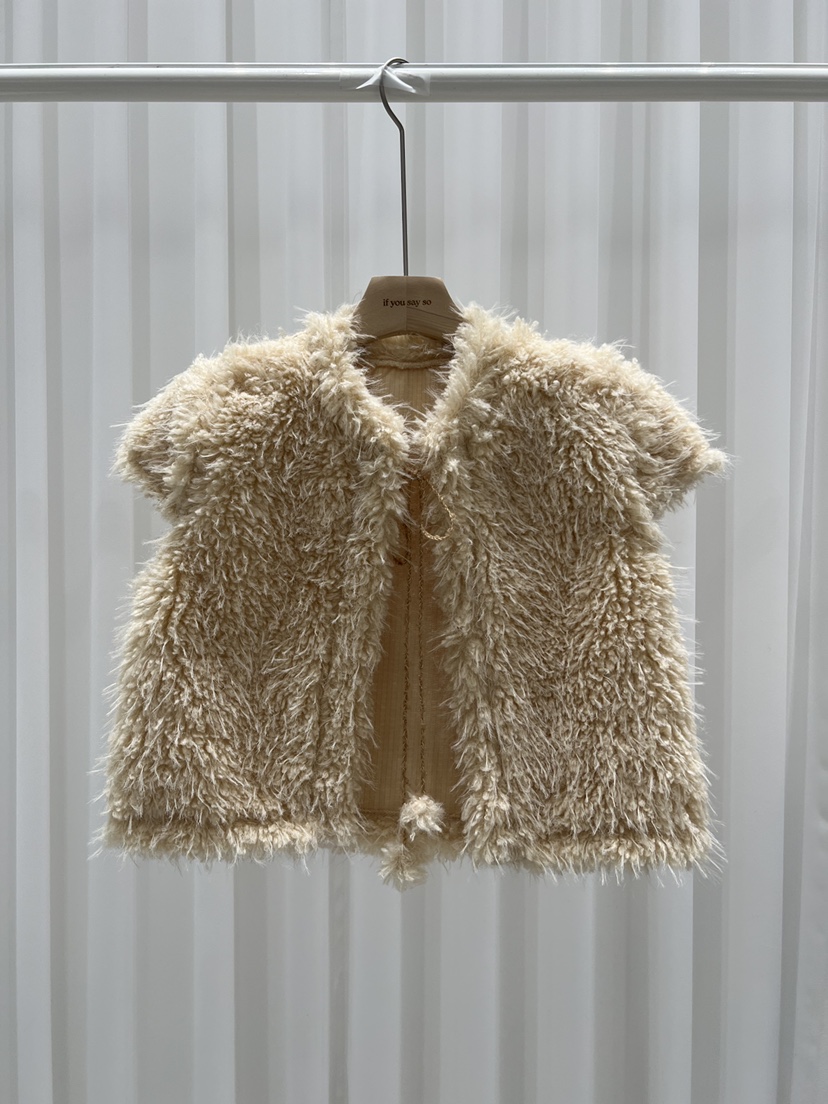 IF YOU SAY SO韓國代購㊣女裝新款人氣職業推薦時尚馬甲絨IF YOU SAY SO馬甲圖色1