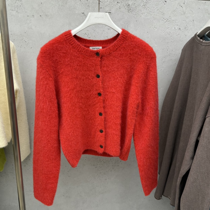 SIXTEEN韓國代購㊣女裝新品人氣休閑時尚熱賣25秋冬推薦針織衫SIXTEEN針織衫圖色2