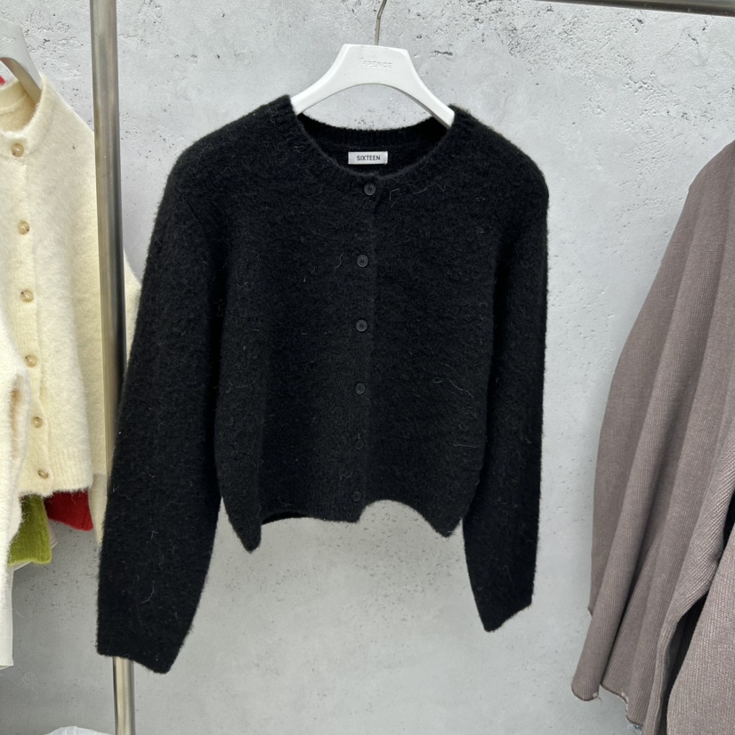 SIXTEEN韓國代購㊣女裝新品人氣休閑時尚熱賣25秋冬推薦針織衫SIXTEEN針織衫圖色4