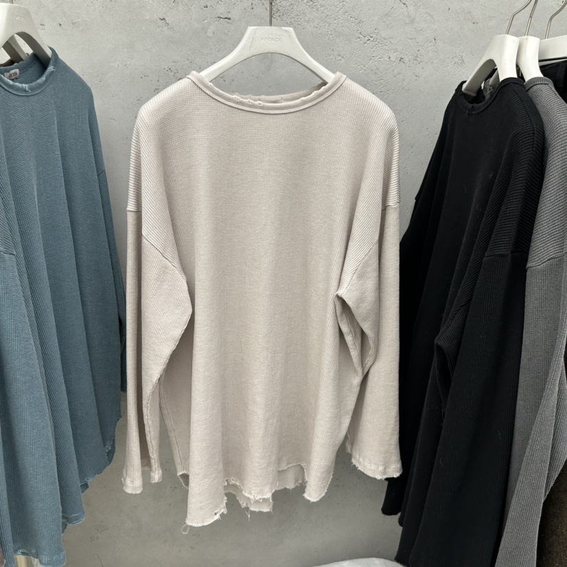 SIXTEEN東大門㊣直郵女裝新款職業推薦25秋冬熱賣時尚長袖T恤SIXTEEN長袖T恤圖色3