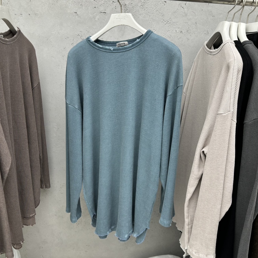 SIXTEEN東大門㊣直郵女裝新款職業推薦25秋冬熱賣時尚長袖T恤SIXTEEN長袖T恤圖色4