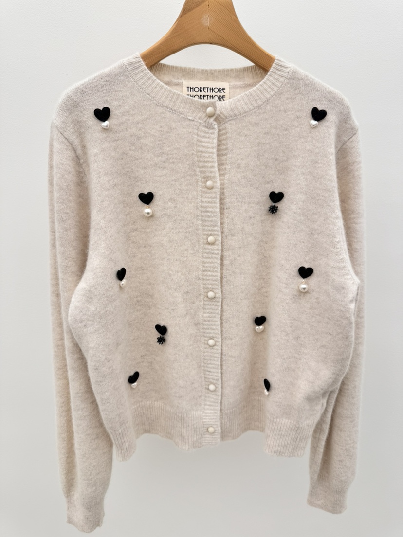 THORE東大門㊣實拍女士新品職業25秋冬休閑推薦人氣時尚針織衫THORE針織衫圖色1