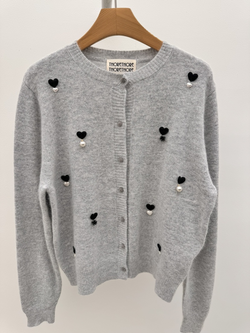 THORE東大門㊣實拍女士新品職業25秋冬休閑推薦人氣時尚針織衫THORE針織衫圖色2