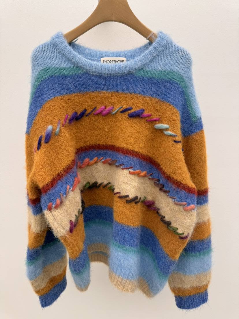 THORE韓國直郵㊣女士新品職業休閑人氣熱賣25秋冬推薦針織衫THORE針織衫圖色1