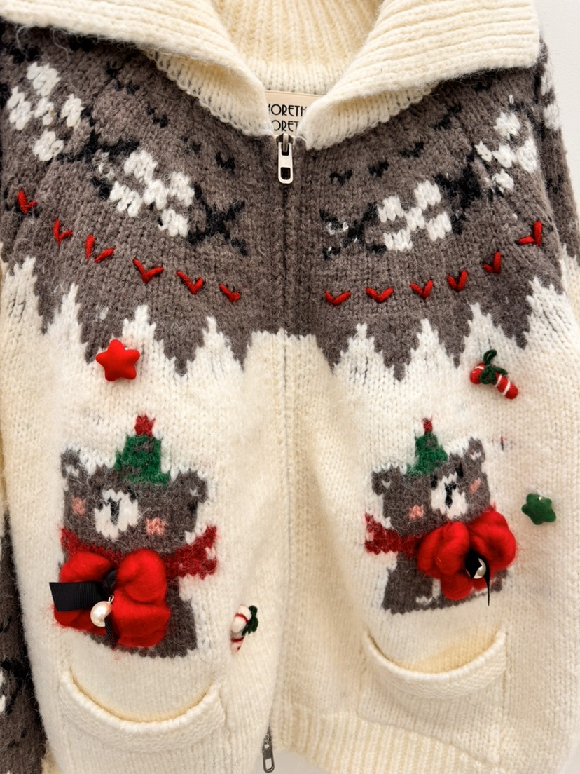 THORE韓國直郵㊣女士新品25秋冬職業休閑推薦熱賣時尚針織衫THORE針織衫