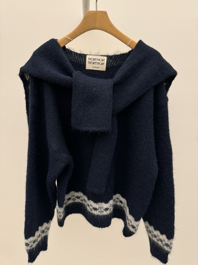THORE東大門㊣實拍女裝新款休閑25秋冬職業人氣時尚推薦針織衫THORE針織衫圖色2