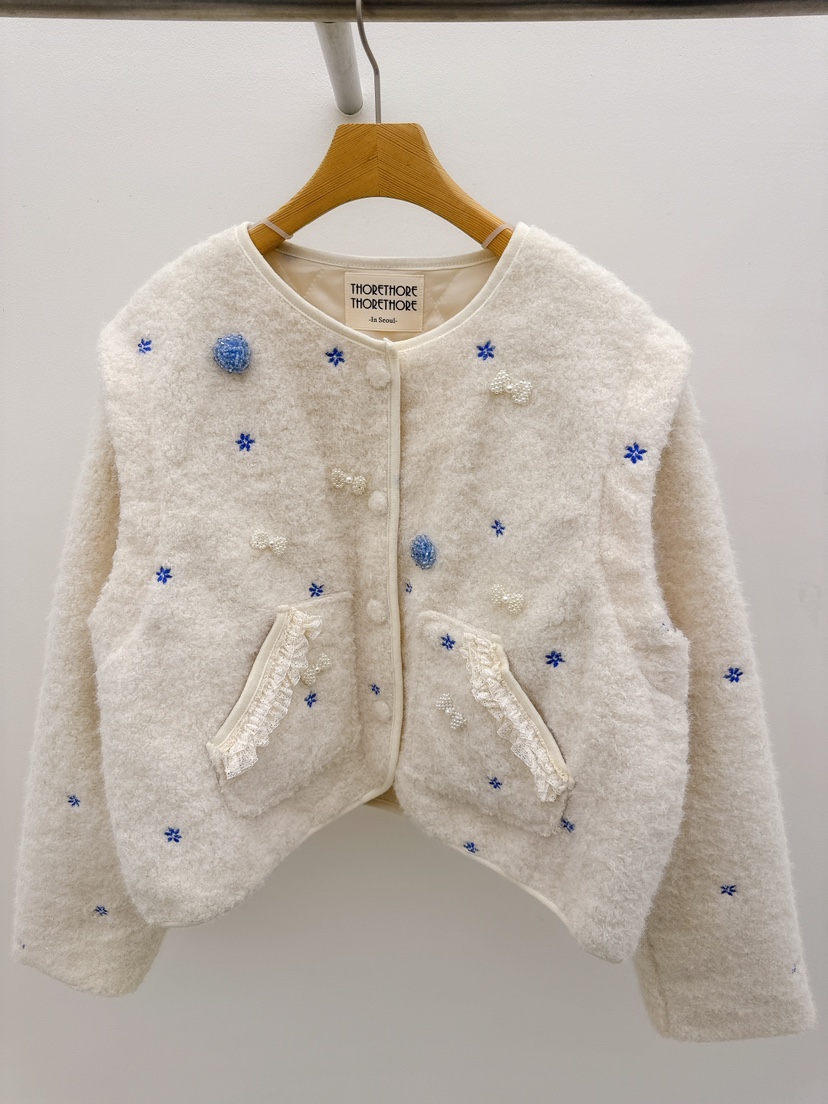 THORE東大門㊣代購女裝新品休閑職業時尚熱賣人氣夾克可拆卸THORE夾克圖色1