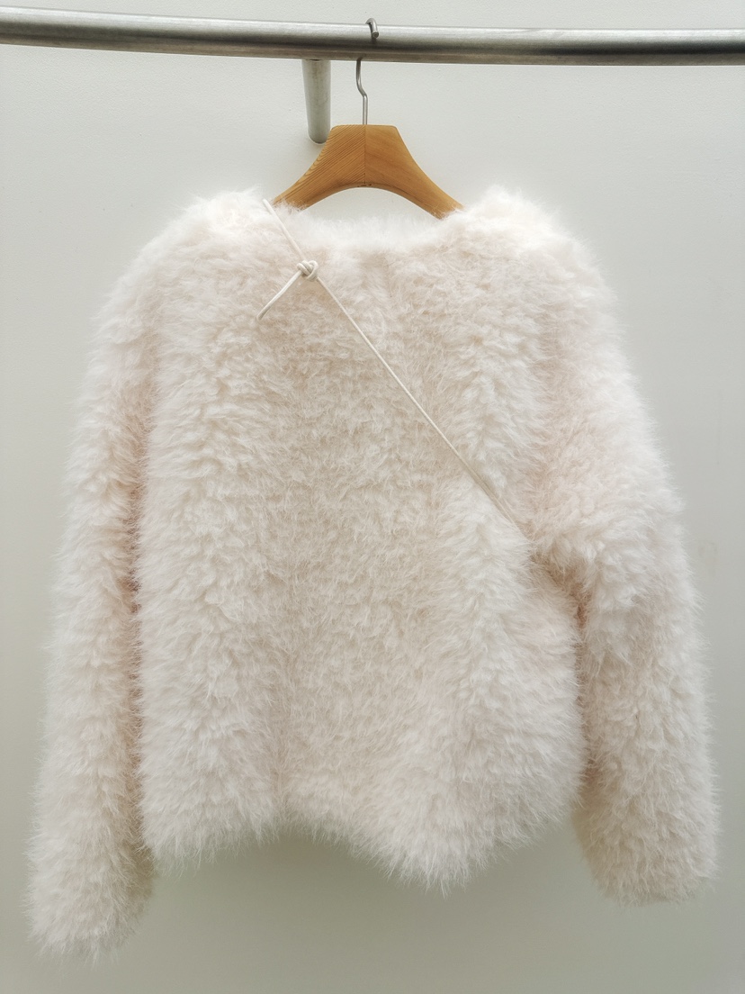 THORE東大門㊣直郵女裝新品熱賣推薦25秋冬短款大衣皮草含包THORE短款大衣