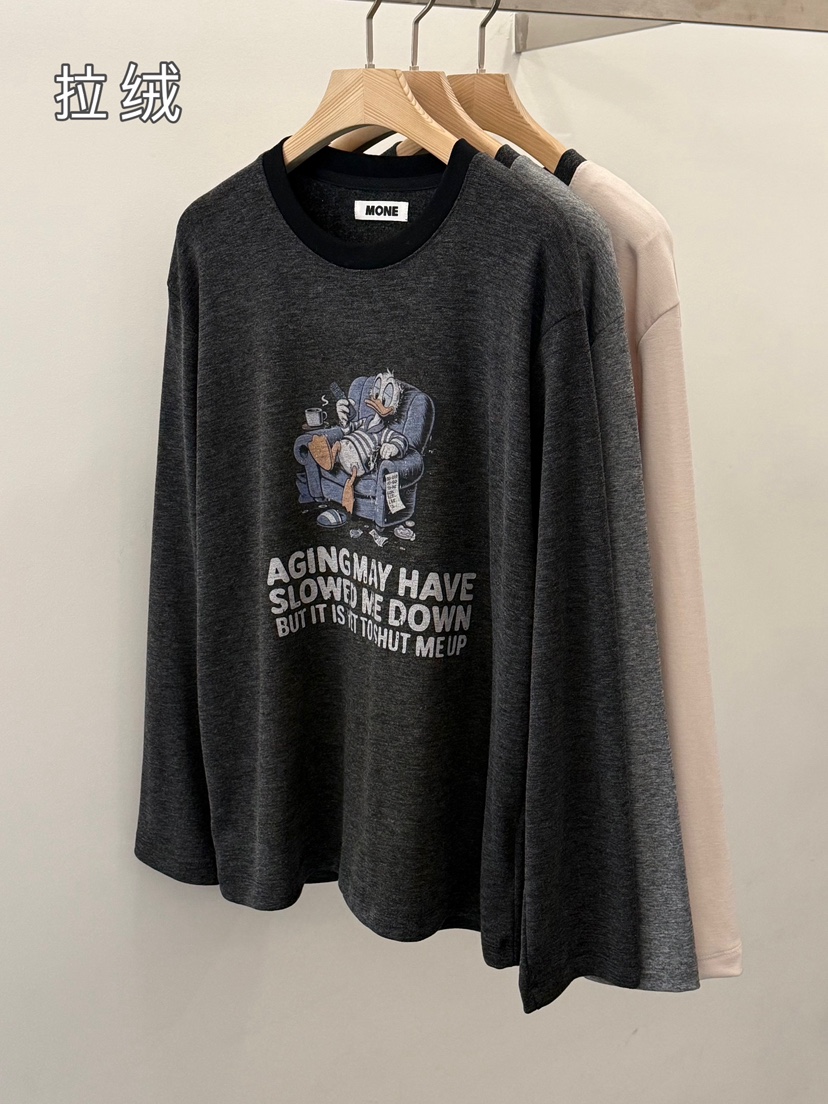 MONE-A東大門㊣代購女裝新品推薦人氣休閑熱賣時尚長袖T恤MONE-A長袖T恤