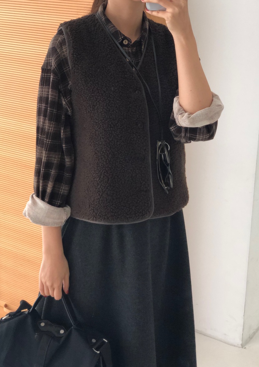 THE EYL東大門㊣直郵女裝新款職業推薦25秋冬時尚馬甲里外穿THE EYL馬甲