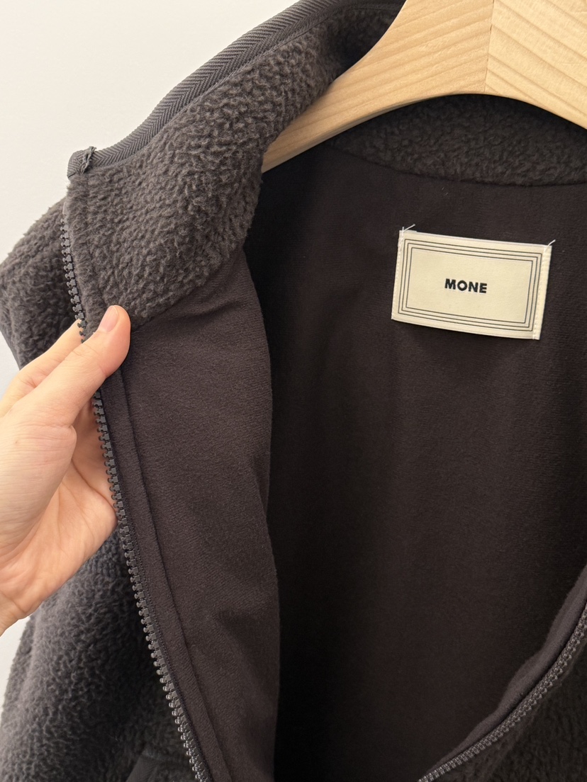 MONE-A東大門㊣代購女裝新品人氣休閑25秋冬時尚推薦職業馬甲MONE-A馬甲