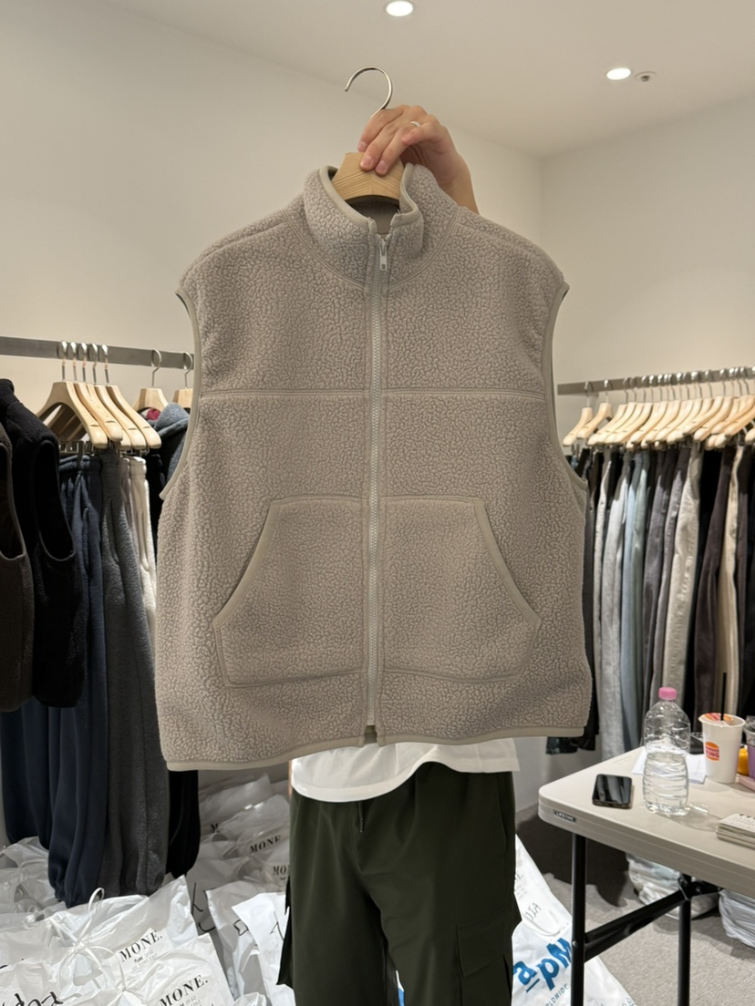 MONE-A東大門㊣代購女裝新品人氣休閑25秋冬時尚推薦職業馬甲MONE-A馬甲圖色3