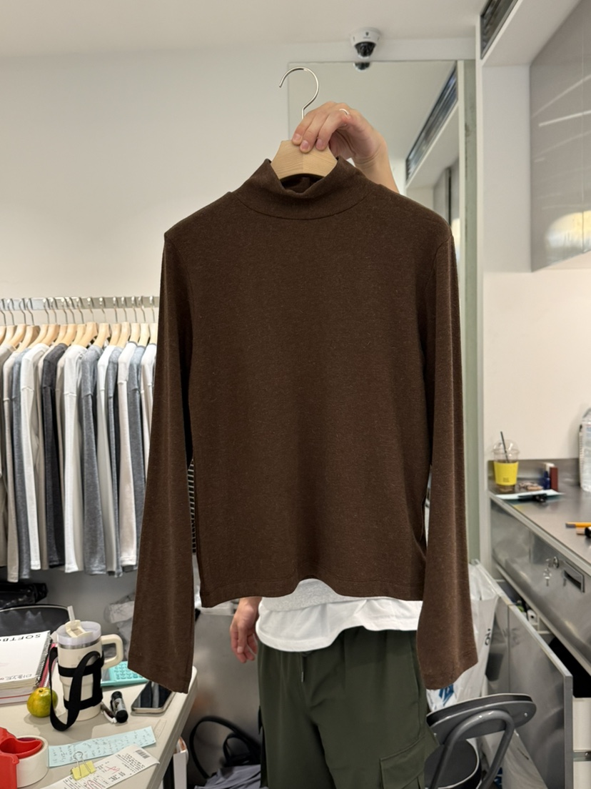 MONE-A東大門㊣實拍女裝新品時尚人氣推薦職業熱賣長袖T恤MONE-A長袖T恤圖色1