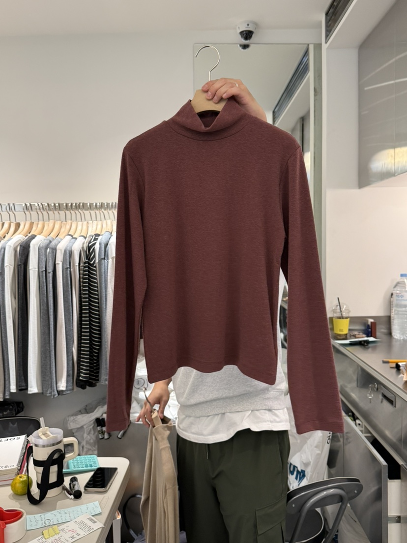 MONE-A東大門㊣實拍女裝新品時尚人氣推薦職業熱賣長袖T恤MONE-A長袖T恤圖色2