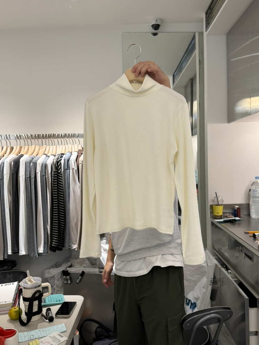 MONE-A東大門㊣實拍女裝新品時尚人氣推薦職業熱賣長袖T恤MONE-A長袖T恤圖色4