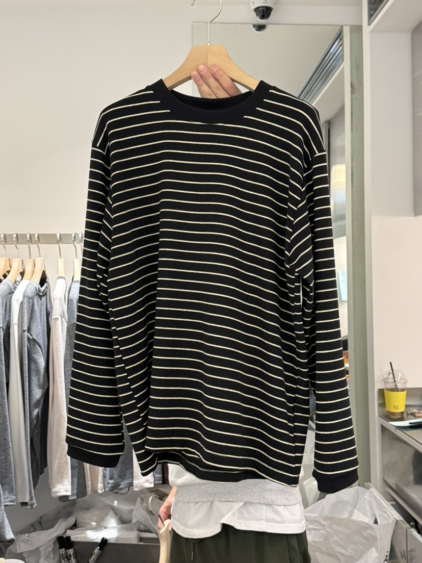 MONE-A韓國直郵㊣女裝新款人氣熱賣休閑25秋冬推薦長袖T恤MONE-A長袖T恤圖色2