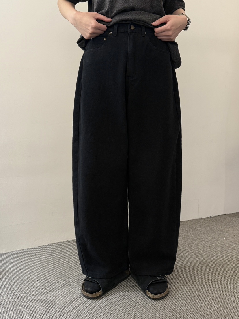 MONE-A東大門㊣代購女裝新品休閑人氣職業25秋冬休閑褲加絨MONE-A休閑褲圖色1