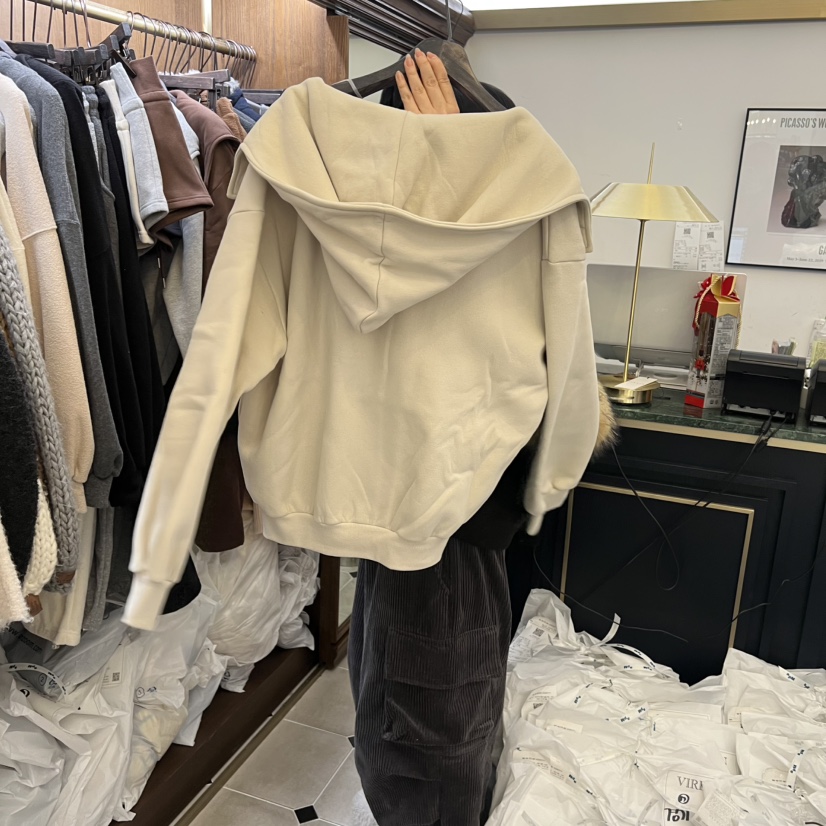 VIRKIN韓國直郵㊣女士新款25秋冬職業人氣熱賣推薦時尚衛衣VIRKIN衛衣