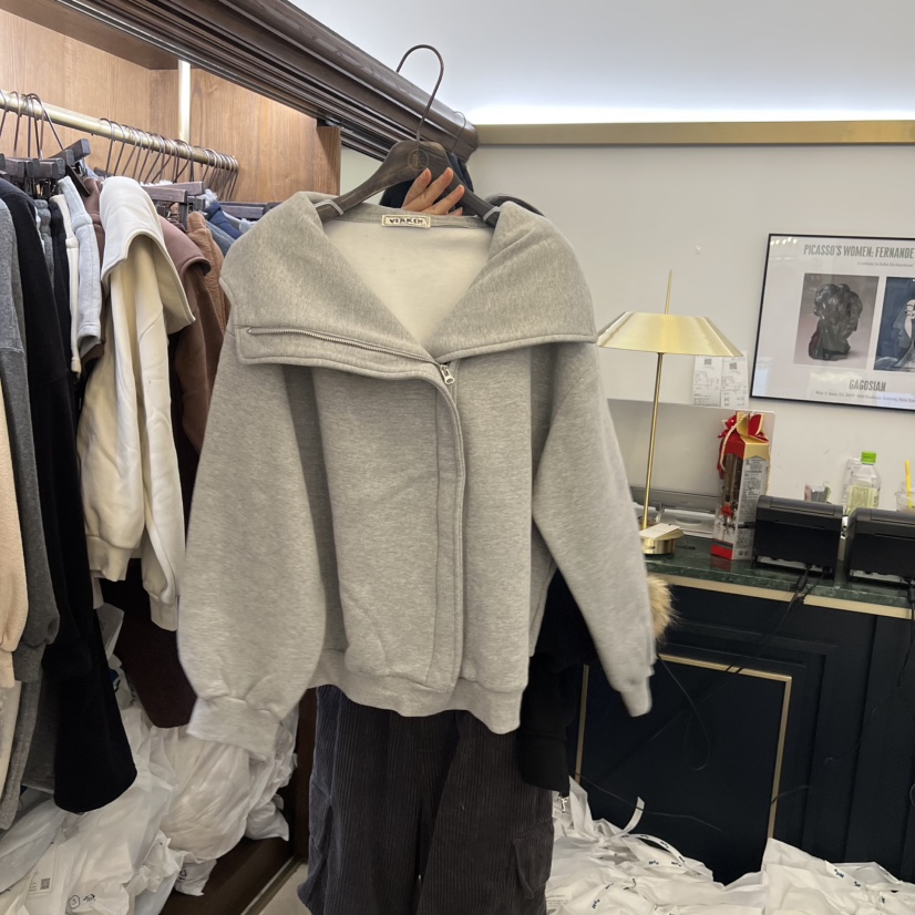 VIRKIN韓國直郵㊣女士新款25秋冬職業人氣熱賣推薦時尚衛衣VIRKIN衛衣圖色2