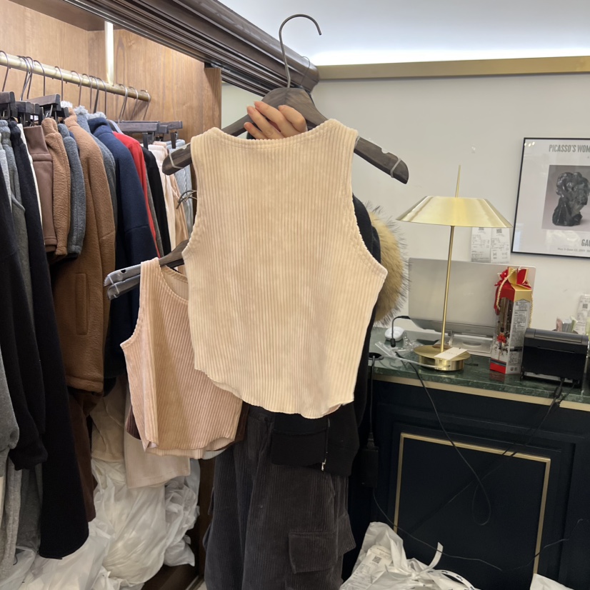 VIRKIN東大門㊣代購女士新款職業時尚休閑人氣25秋冬吊帶背心VIRKIN吊帶/背心