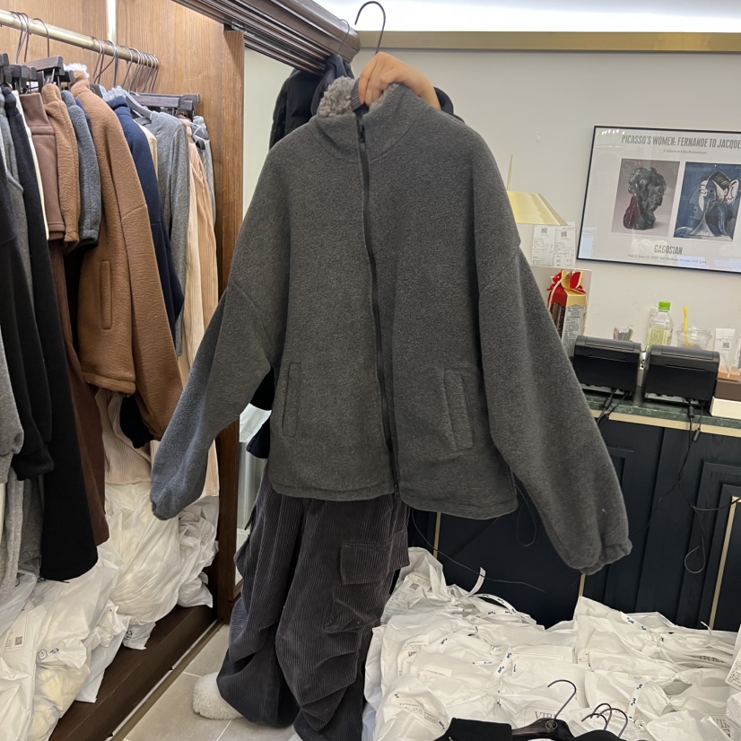 VIRKIN韓國直郵㊣女裝新款25秋冬時尚人氣熱賣職業休閑夾克VIRKIN夾克圖色3