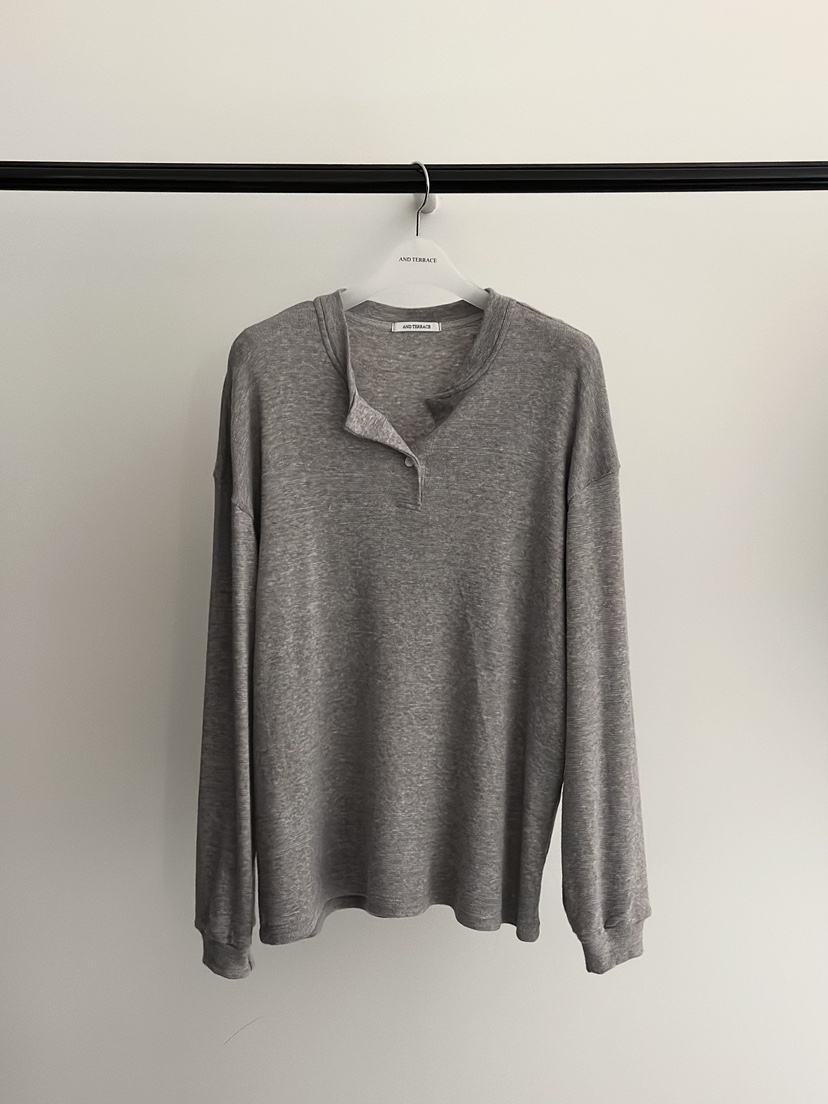 ANDTERRACE東大門㊣直郵女裝新品熱賣人氣25秋冬推薦長袖T恤ANDTERRACE長袖T恤圖色1