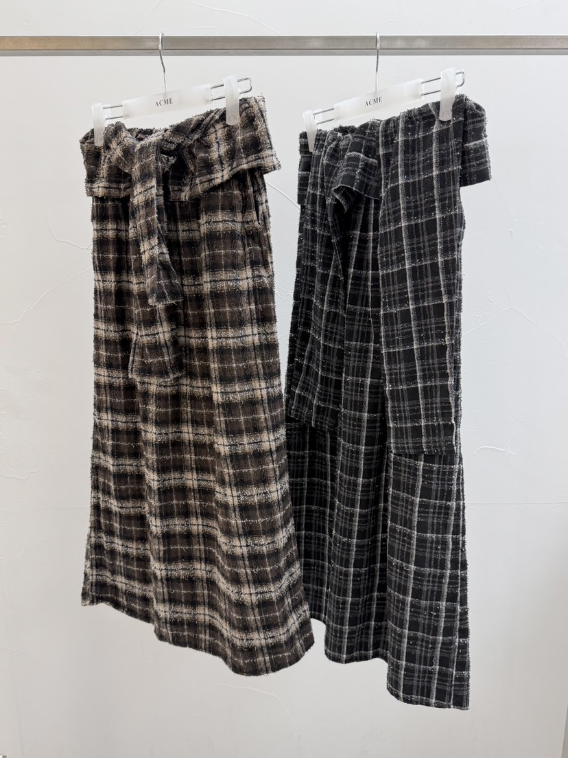 ACME韓國代購㊣女士新品推薦人氣時尚熱賣25秋冬職業休閑長裙ACME長裙