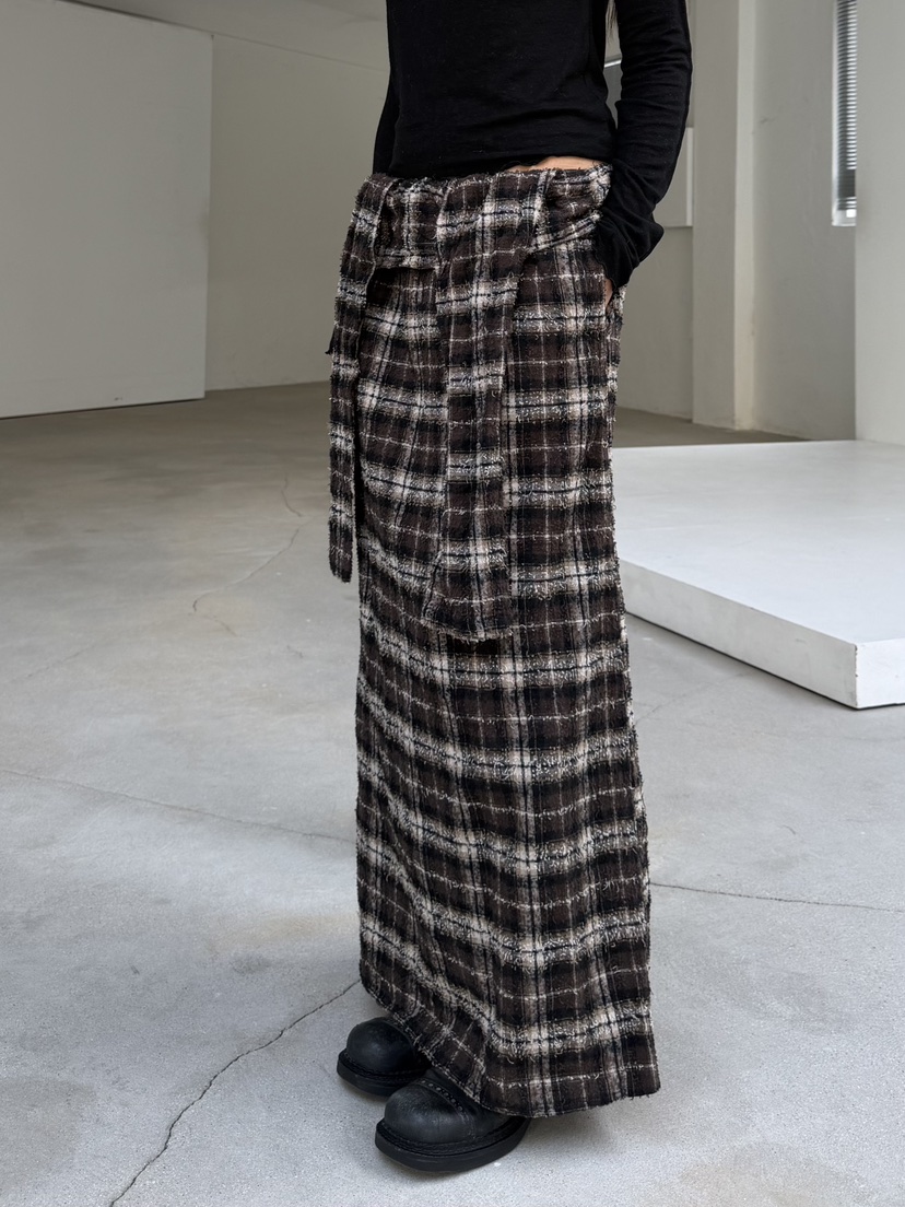 ACME韓國代購㊣女士新品推薦人氣時尚熱賣25秋冬職業休閑長裙ACME長裙