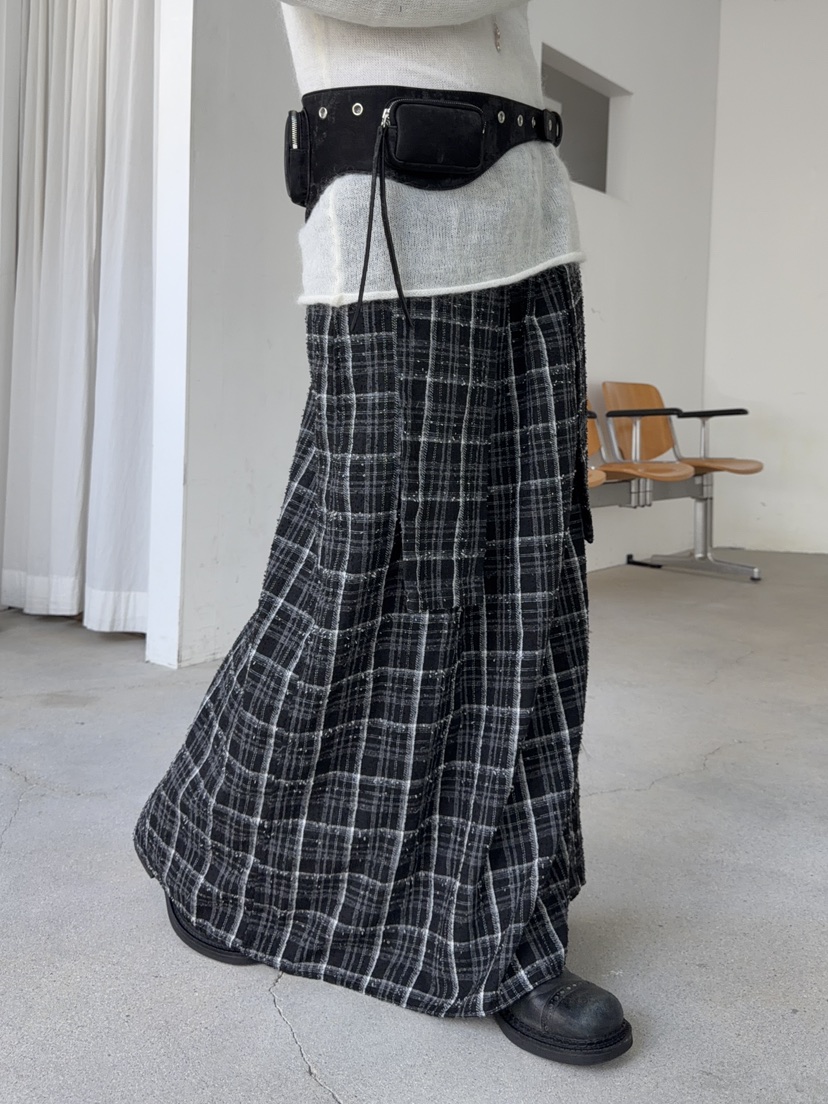 ACME韓國代購㊣女士新品推薦人氣時尚熱賣25秋冬職業休閑長裙ACME長裙