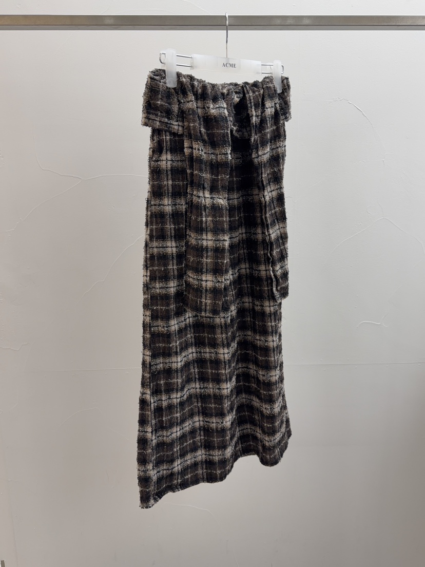 ACME韓國代購㊣女士新品推薦人氣時尚熱賣25秋冬職業休閑長裙ACME長裙圖色1