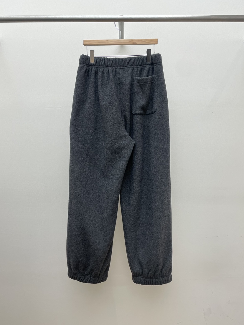 COMETE韓國代購㊣女裝新款25秋冬推薦時尚人氣休閑休閑褲抓絨COMETE休閑褲