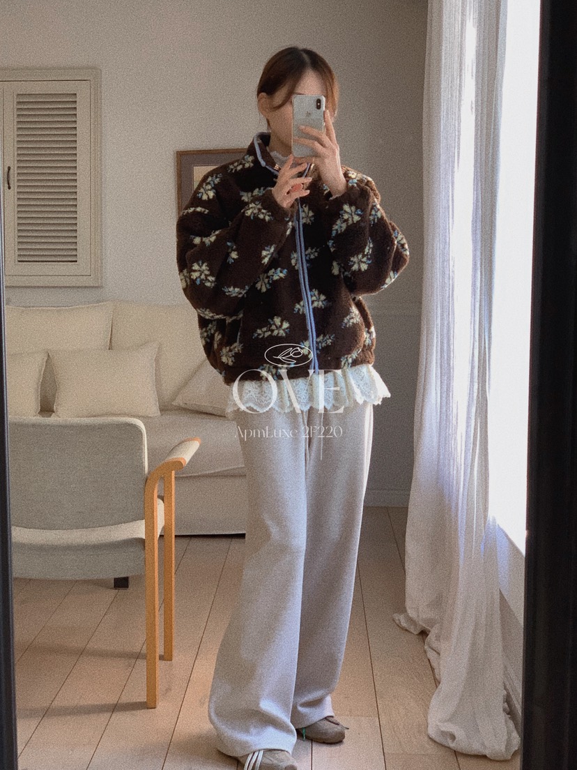 OVE韓國直郵㊣女士新款推薦熱賣休閑時尚職業人氣夾克羊毛衫OVE夾克