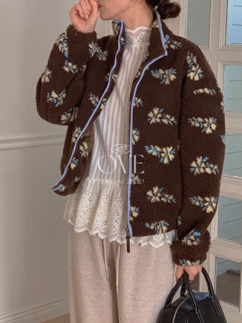 OVE韓國直郵㊣女士新款推薦熱賣休閑時尚職業人氣夾克羊毛衫OVE夾克