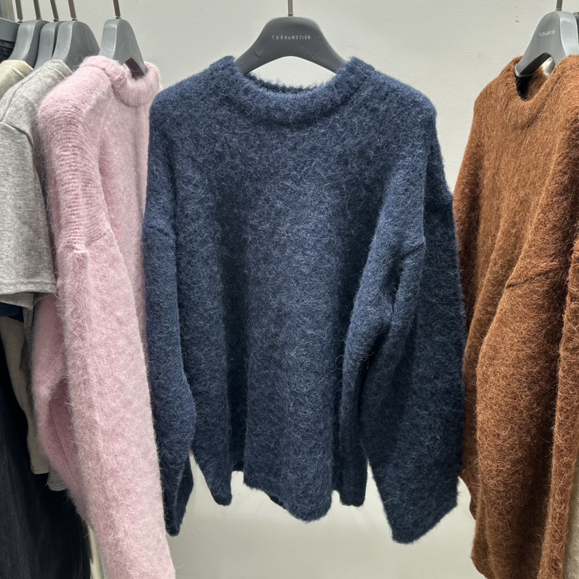 TARABY MOTION韓國代購㊣女裝新款推薦時尚人氣休閑針織衫棉TARABY MOTION針織衫圖色2