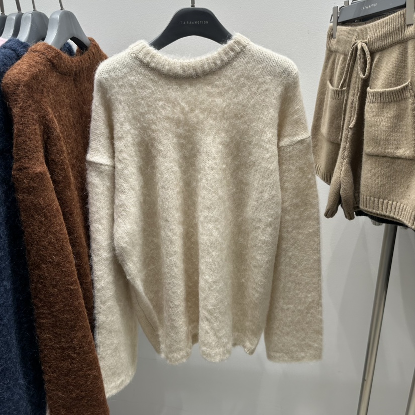 TARABY MOTION韓國代購㊣女裝新款推薦時尚人氣休閑針織衫棉TARABY MOTION針織衫圖色4