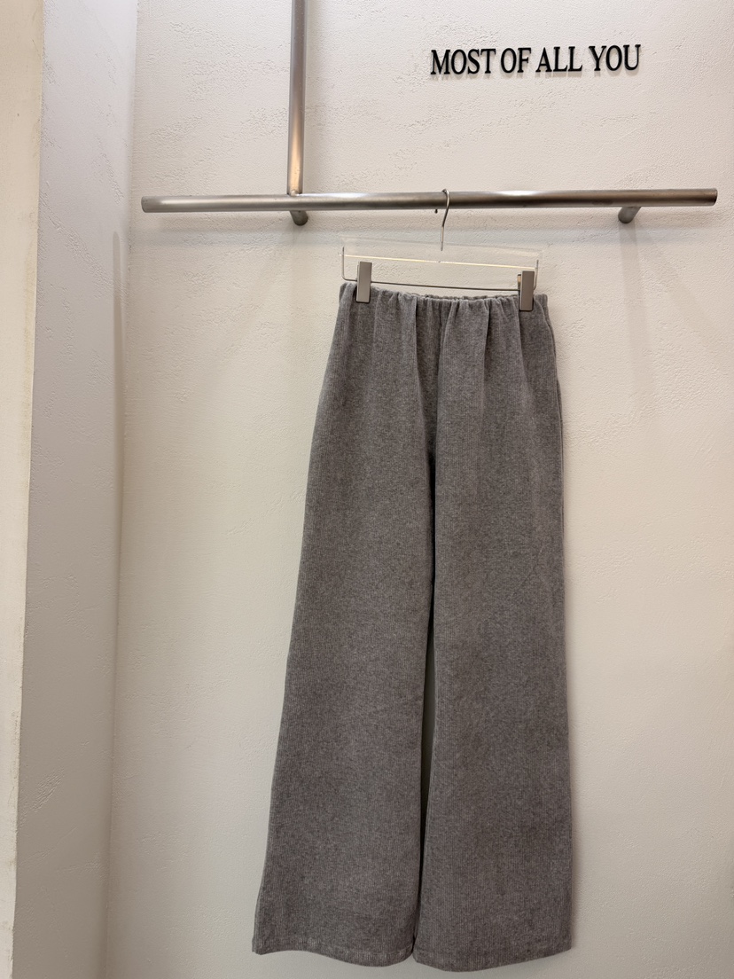 MOST OF ALL U東大門㊣直郵女士新款推薦25秋冬休閑褲不含裙MOST OF ALL U休閑褲圖色1